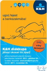K&H Diákkup poszter