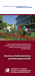 Business Administration and Management BA - English brochure