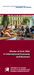 Master of Arts (MA) in International Economy and Business